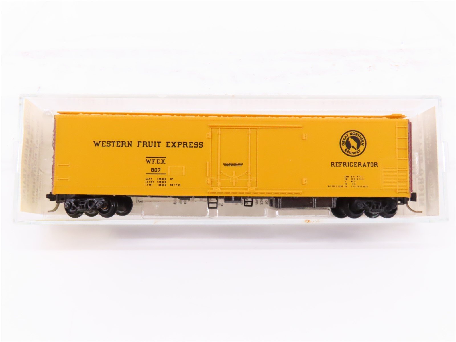 N Kadee Micro-Trains MTL 69010 WFEX GN Great Northern Mechanical Reefer #807