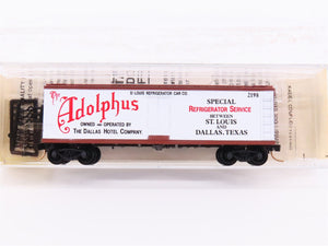 N Scale Kadee Micro-Trains MTL 47130 Adolphus 40' Wood Sheathed Reefer #2198