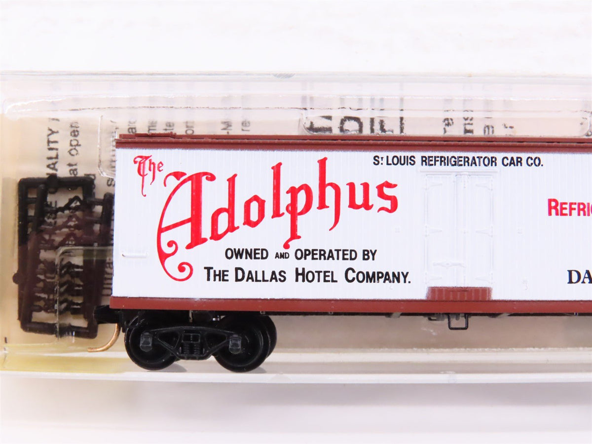 N Scale Kadee Micro-Trains MTL 47130 Adolphus 40&#39; Wood Sheathed Reefer #2198