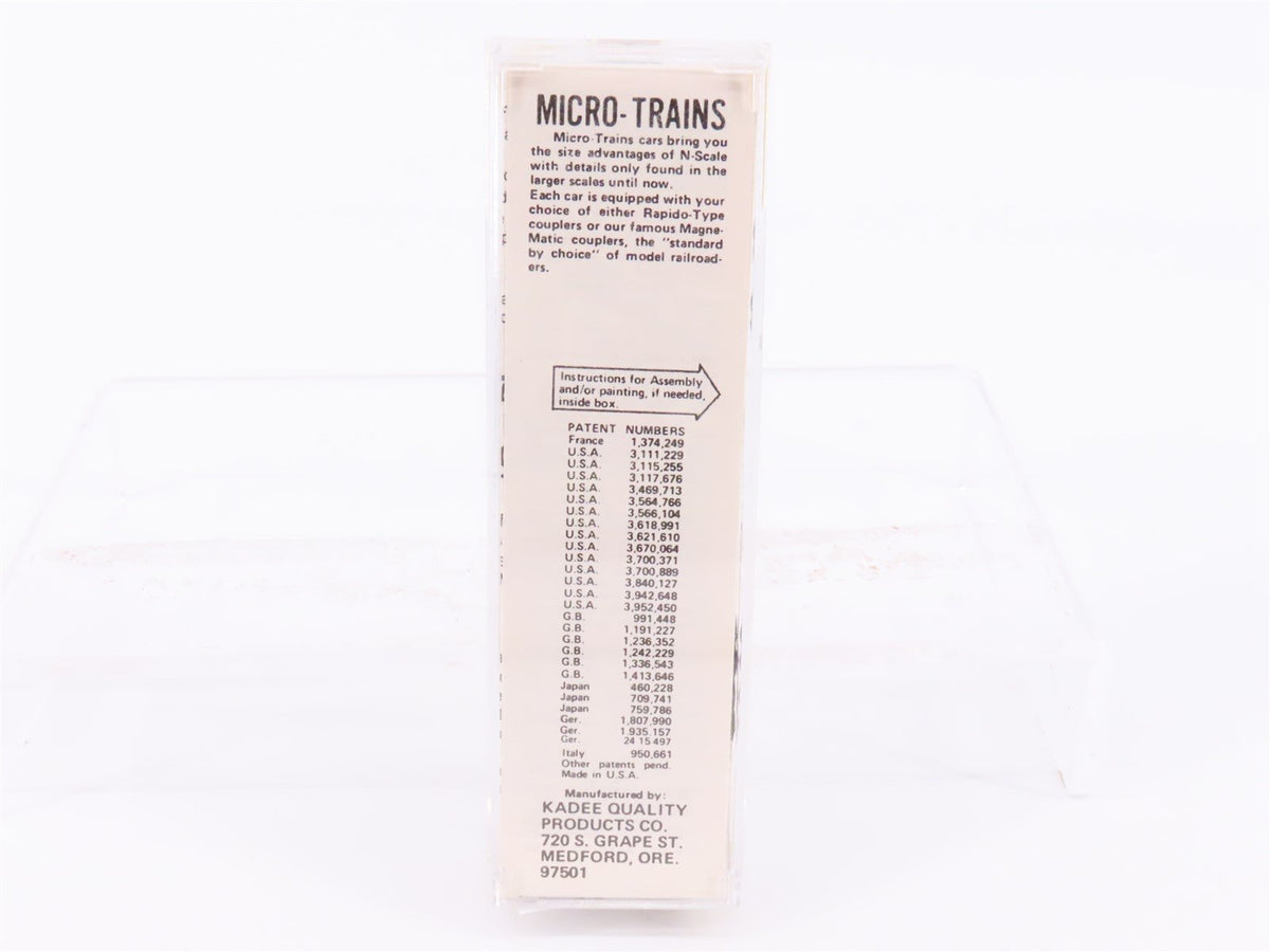 N Scale Kadee Micro-Trains MTL 47130 Adolphus 40&#39; Wood Sheathed Reefer #2198