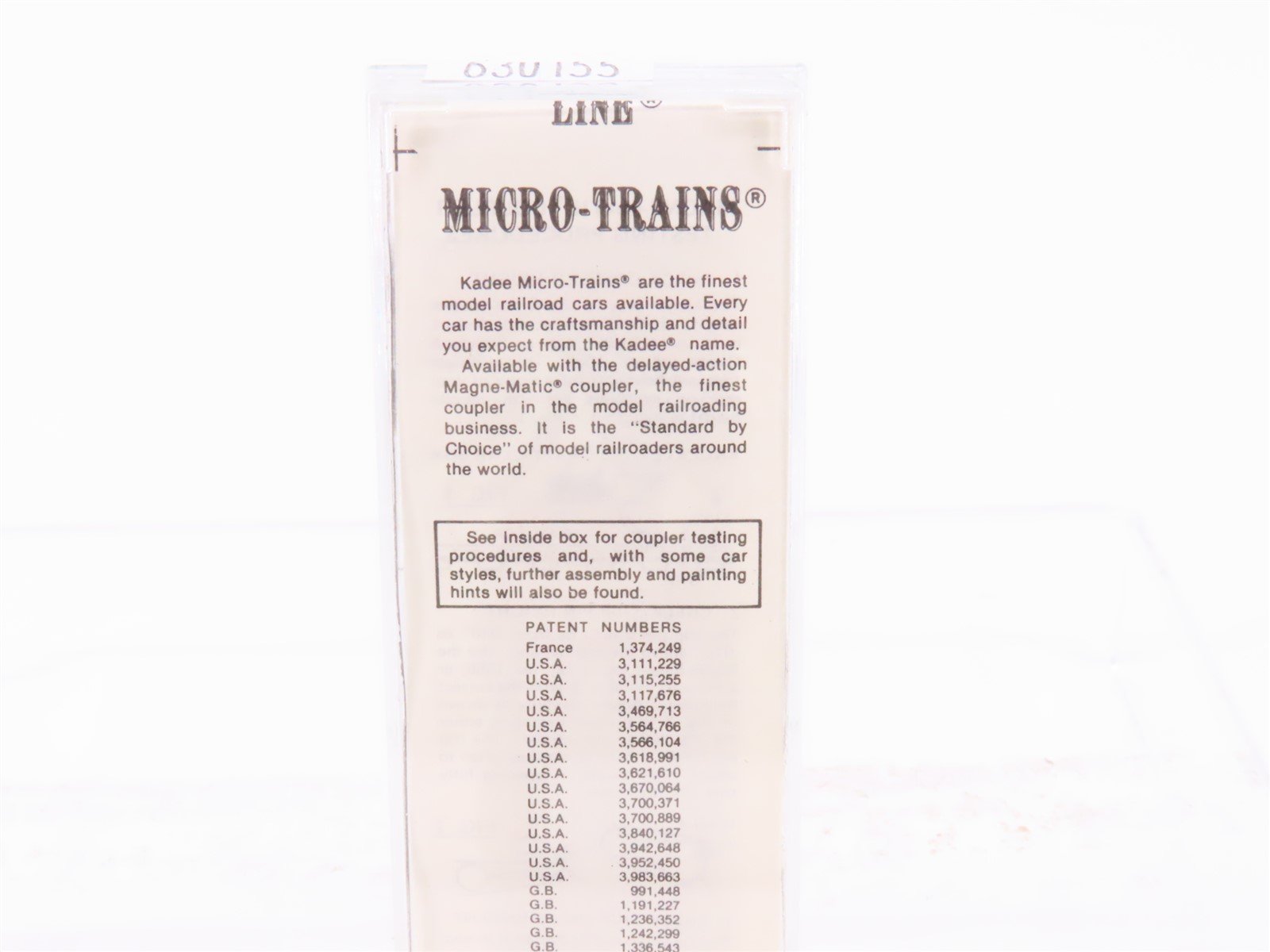 N Scale Kadee Micro-Trains MTL 27160 CV Central Vermont 50' Box Car #50098