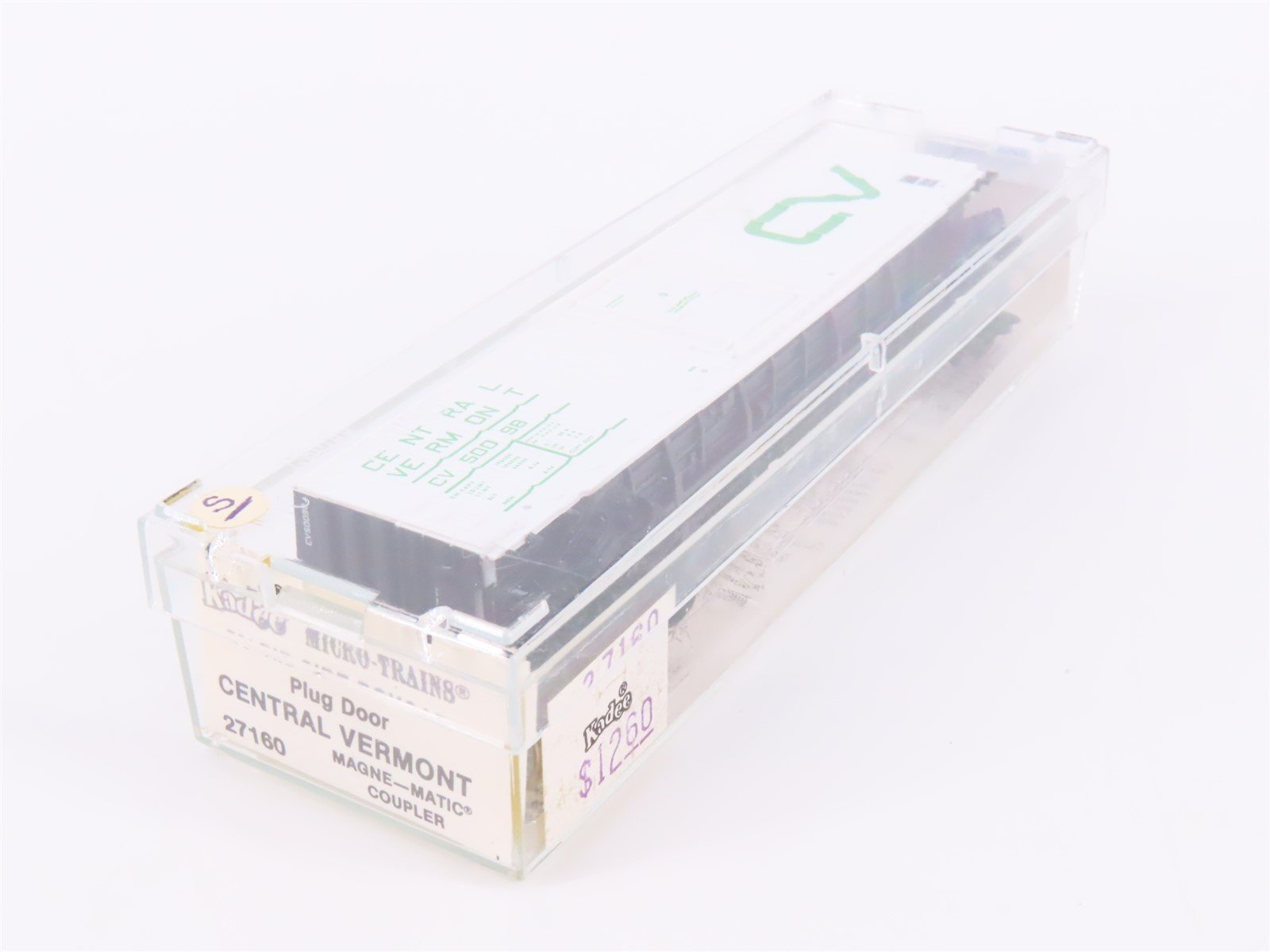 N Scale Kadee Micro-Trains MTL 27160 CV Central Vermont 50' Box Car #50098