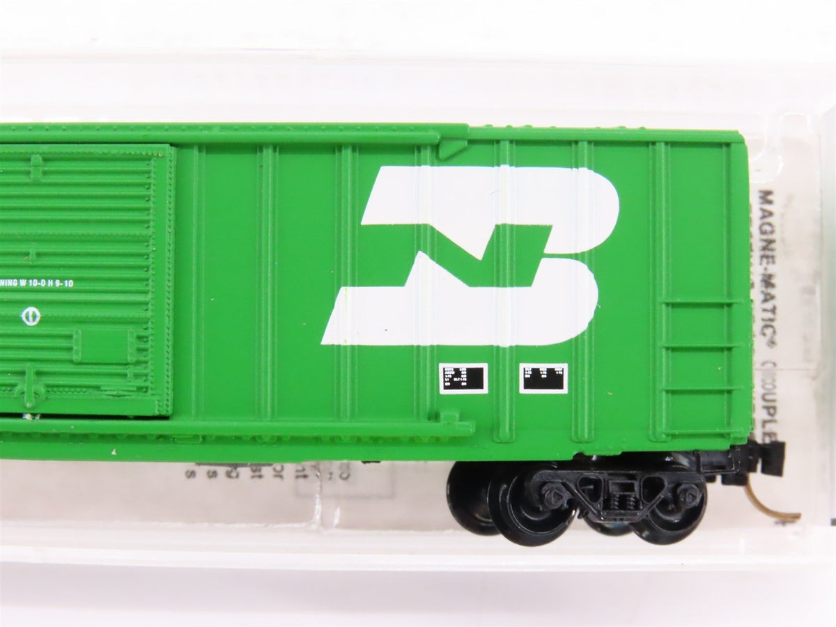 N Scale Kadee Micro-Trains MTL 25490 BN Burlington Northern 50&#39; Box Car #376200