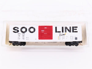 N Scale Kadee Micro-Trains MTL 27120 SOO Line 50' Plug Door Box Car #178528