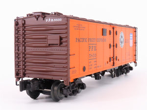 O Gauge 3-Rail Lionel 6-81908 SP UP PFE Pacific Fruit Express Steel Reefer 3-Pk.