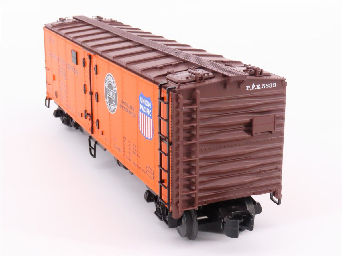 O Gauge 3-Rail Lionel 6-81908 SP UP PFE Pacific Fruit Express Steel Reefer 3-Pk.