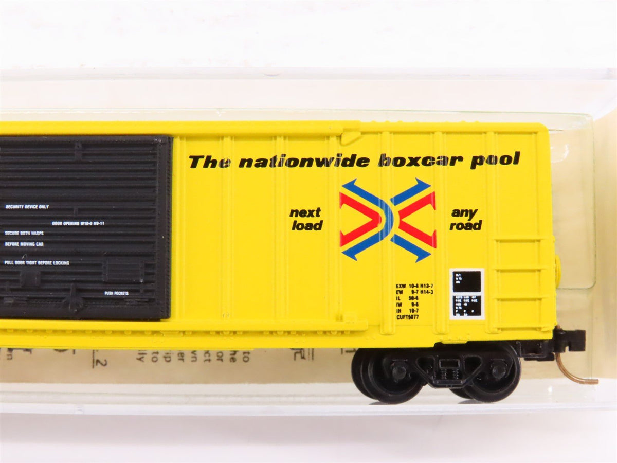 N Scale Kadee Micro-Trains MTL 25012 RBOX Railbox 50&#39; Rib Side Box Car #17771