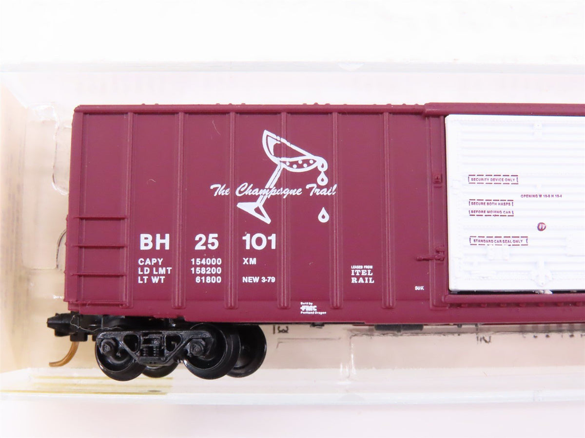 N Scale Kadee Micro-Trains MTL 25380 BH &quot;The Champagne Route&quot; 50&#39; Box Car #25101