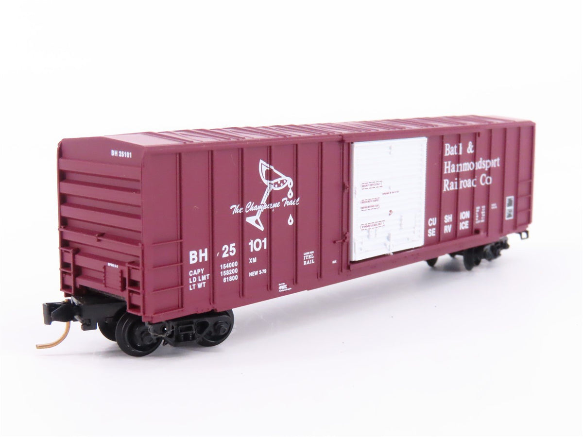 N Scale Kadee Micro-Trains MTL 25380 BH &quot;The Champagne Route&quot; 50&#39; Box Car #25101