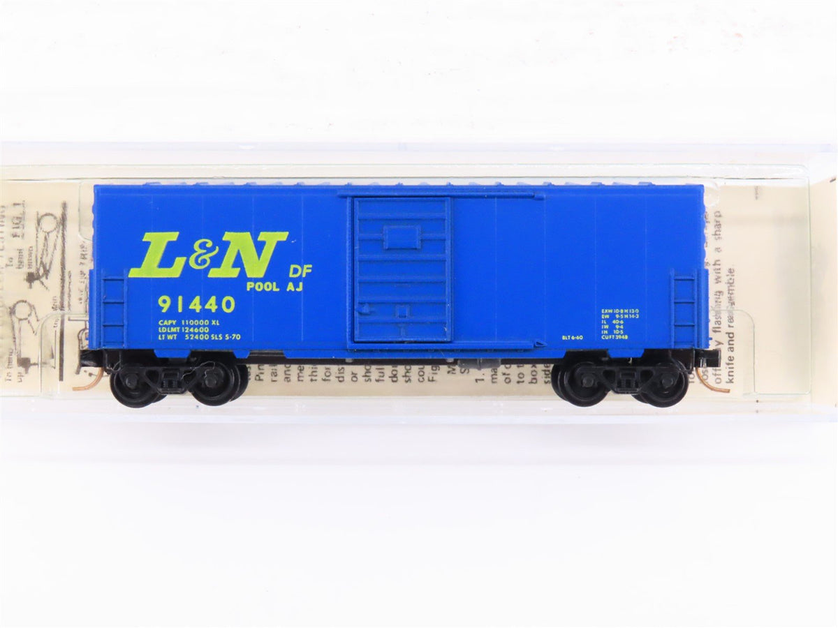 N Scale Kadee Micro-Trains MTL 24120 L&amp;N Louisville &amp; Nashville Box Car #91440