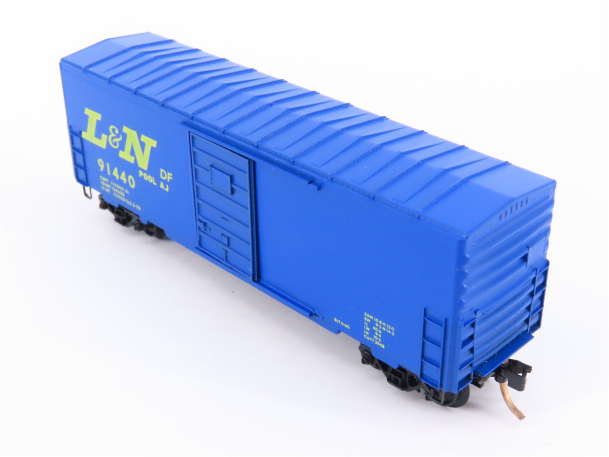 N Scale Kadee Micro-Trains MTL 24120 L&amp;N Louisville &amp; Nashville Box Car #91440