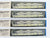 Lot of 12 HO Scale Walthers 933-1049 & 933-1089 Budd/PS Passenger Lighting Kits