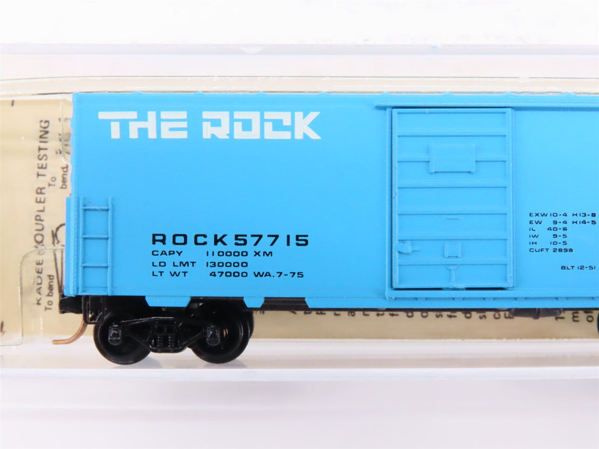 N Scale Kadee Micro-Trains MTL 24010 ROCK Railroad 40&#39; Box Car #57715