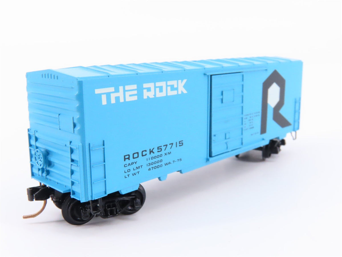 N Scale Kadee Micro-Trains MTL 24010 ROCK Railroad 40&#39; Box Car #57715