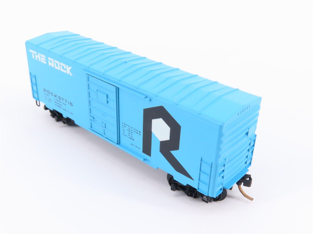 N Scale Kadee Micro-Trains MTL 24010 ROCK Railroad 40&#39; Box Car #57715