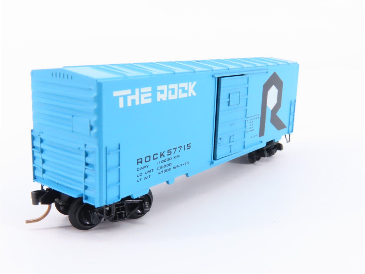 N Scale Kadee Micro-Trains MTL 24010 ROCK Railroad 40&#39; Box Car #57715