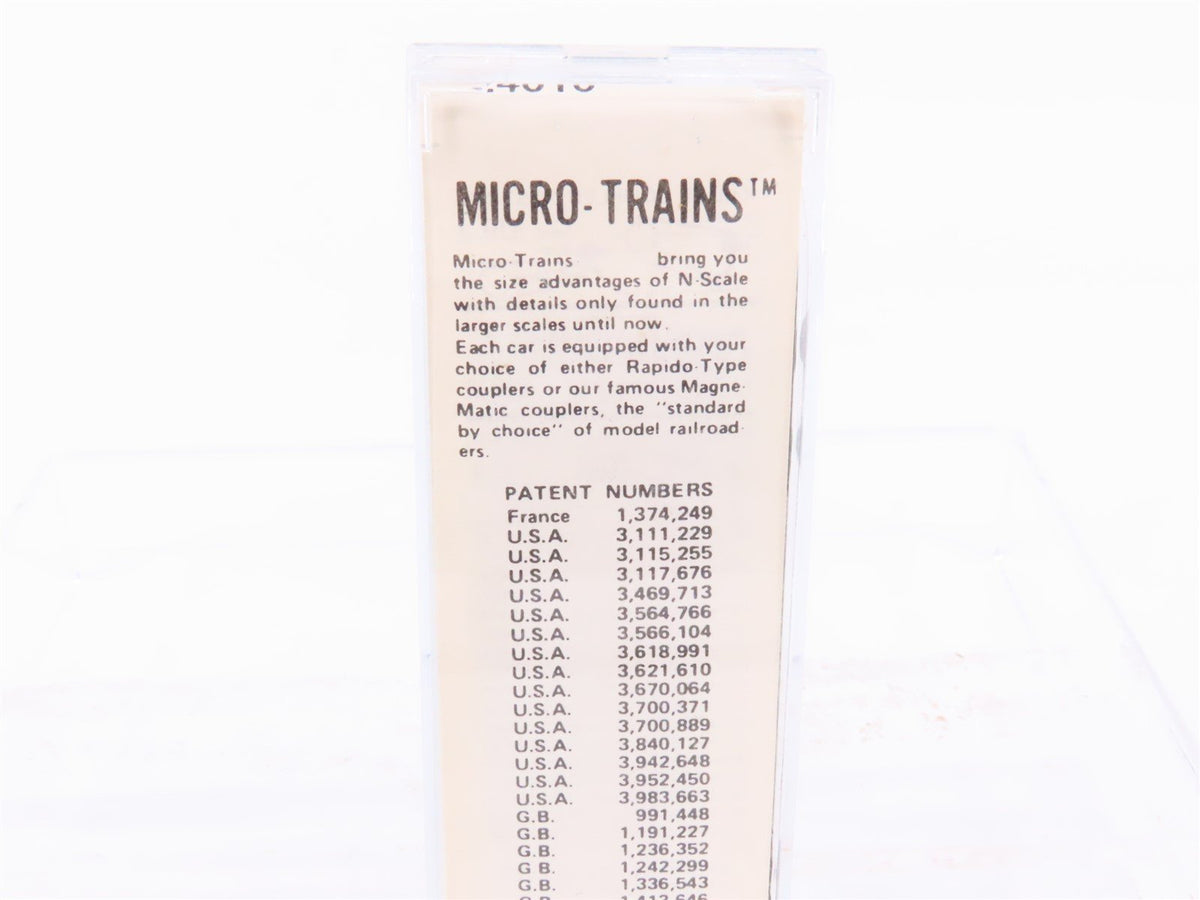 N Scale Kadee Micro-Trains MTL 24010 ROCK Railroad 40&#39; Box Car #57715