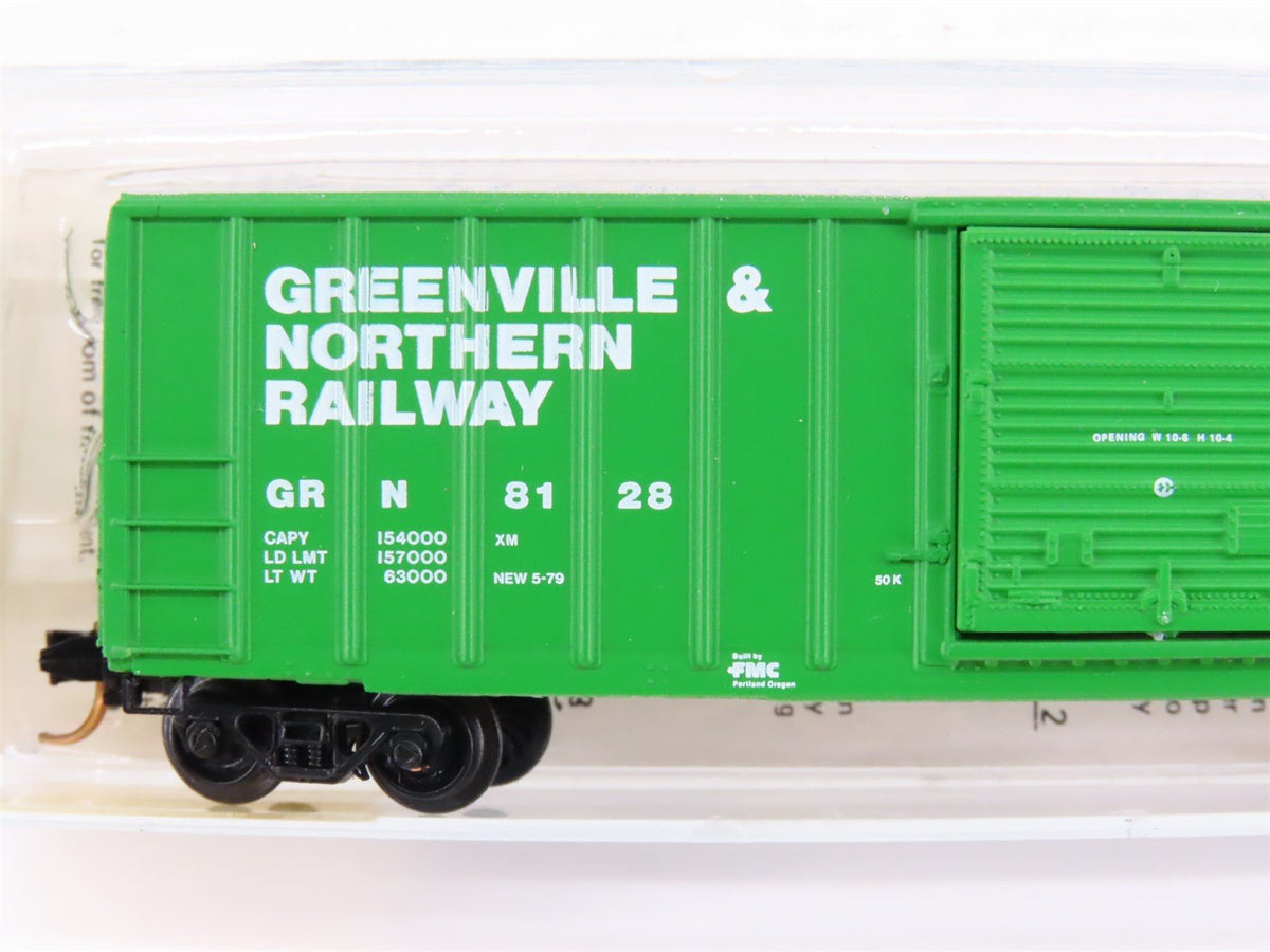 N Scale Kadee Micro-Trains MTL 25210 GRN Greenville &amp; Northern 50&#39; Box Car #8128