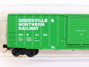 N Scale Kadee Micro-Trains MTL 25210 GRN Greenville & Northern 50' Box Car #8128