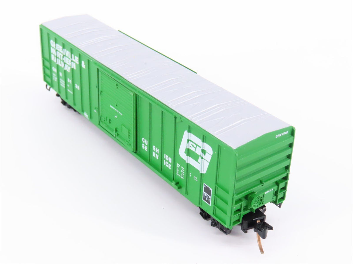 N Scale Kadee Micro-Trains MTL 25210 GRN Greenville &amp; Northern 50&#39; Box Car #8128