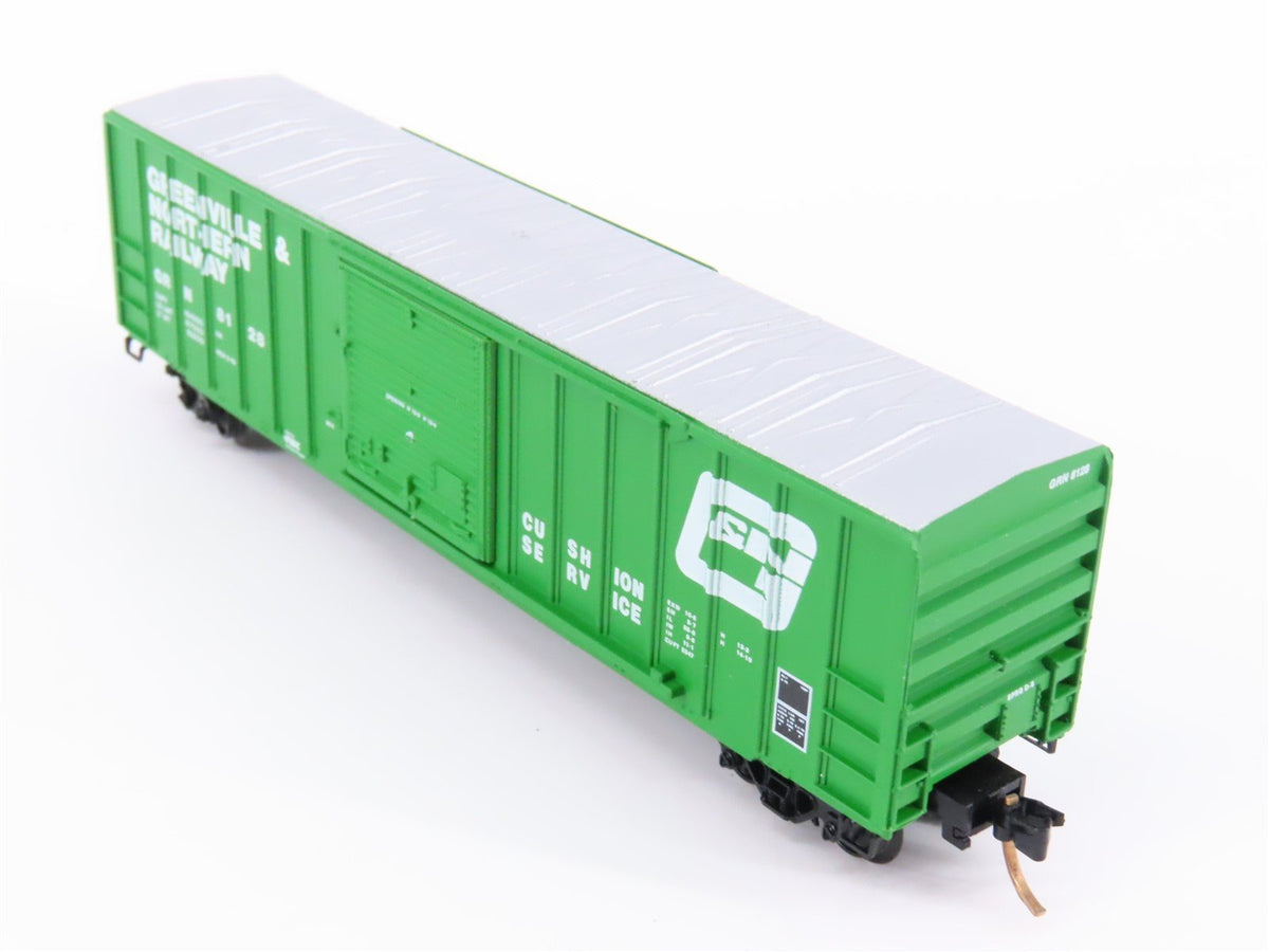 N Scale Kadee Micro-Trains MTL 25210 GRN Greenville &amp; Northern 50&#39; Box Car #8128