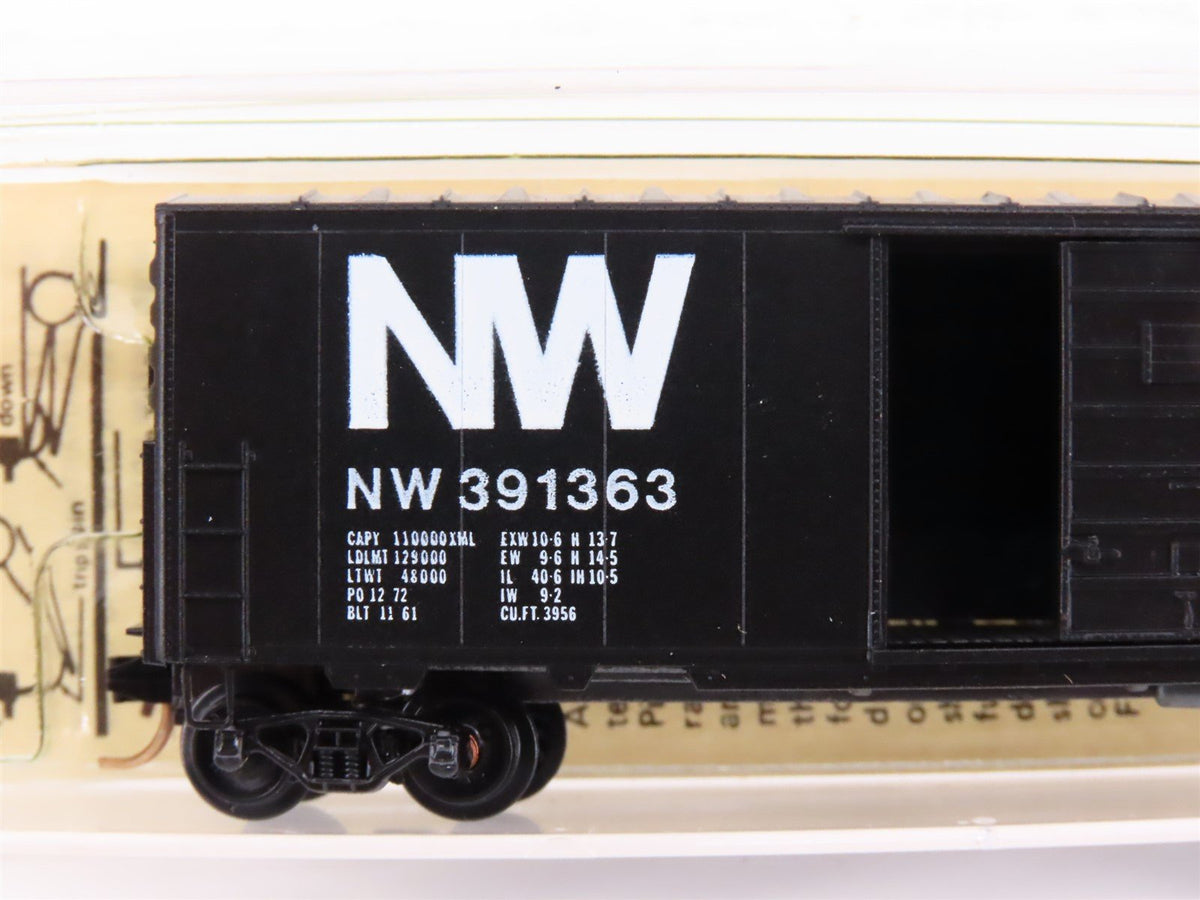 N Scale Kadee Micro-Trains MTL 24030 NW Norfolk &amp; Western 40&#39; Box Car #391363