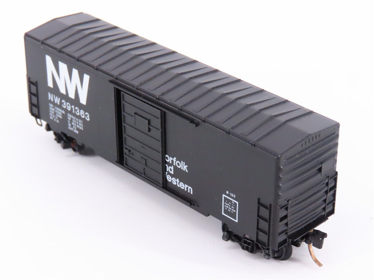 N Scale Kadee Micro-Trains MTL 24030 NW Norfolk &amp; Western 40&#39; Box Car #391363