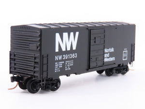 N Scale Kadee Micro-Trains MTL 24030 NW Norfolk & Western 40' Box Car #391363