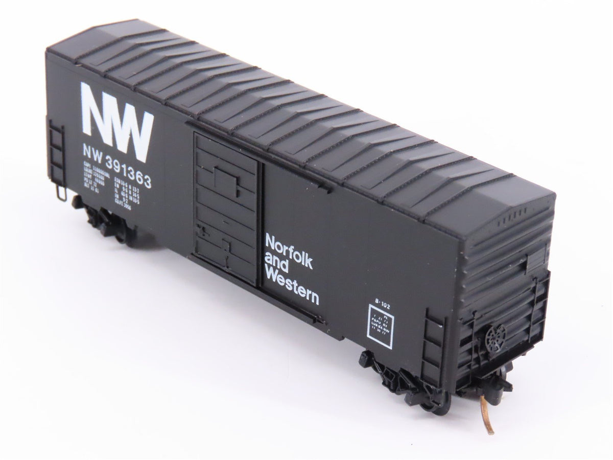 N Scale Kadee Micro-Trains MTL 24030 NW Norfolk &amp; Western 40&#39; Box Car #391363