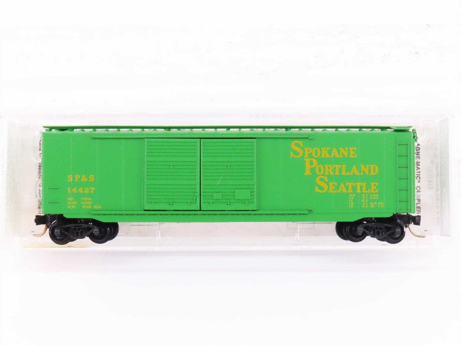 N Kadee Micro-Trains MTL 34040 SP&S Spokane Portland & Seattle Box Car #14427