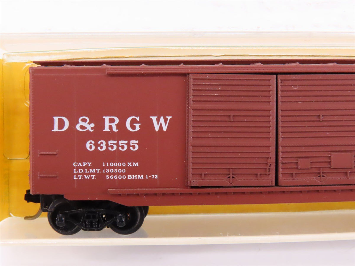 N Scale Kadee Micro-Trains MTL 34105-1 D&amp;RGW Rio Grande 50&#39; Box Car #63555