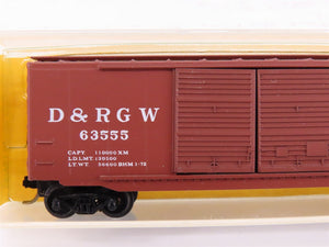 N Scale Kadee Micro-Trains MTL 34105-1 D&RGW Rio Grande 50' Box Car #63555