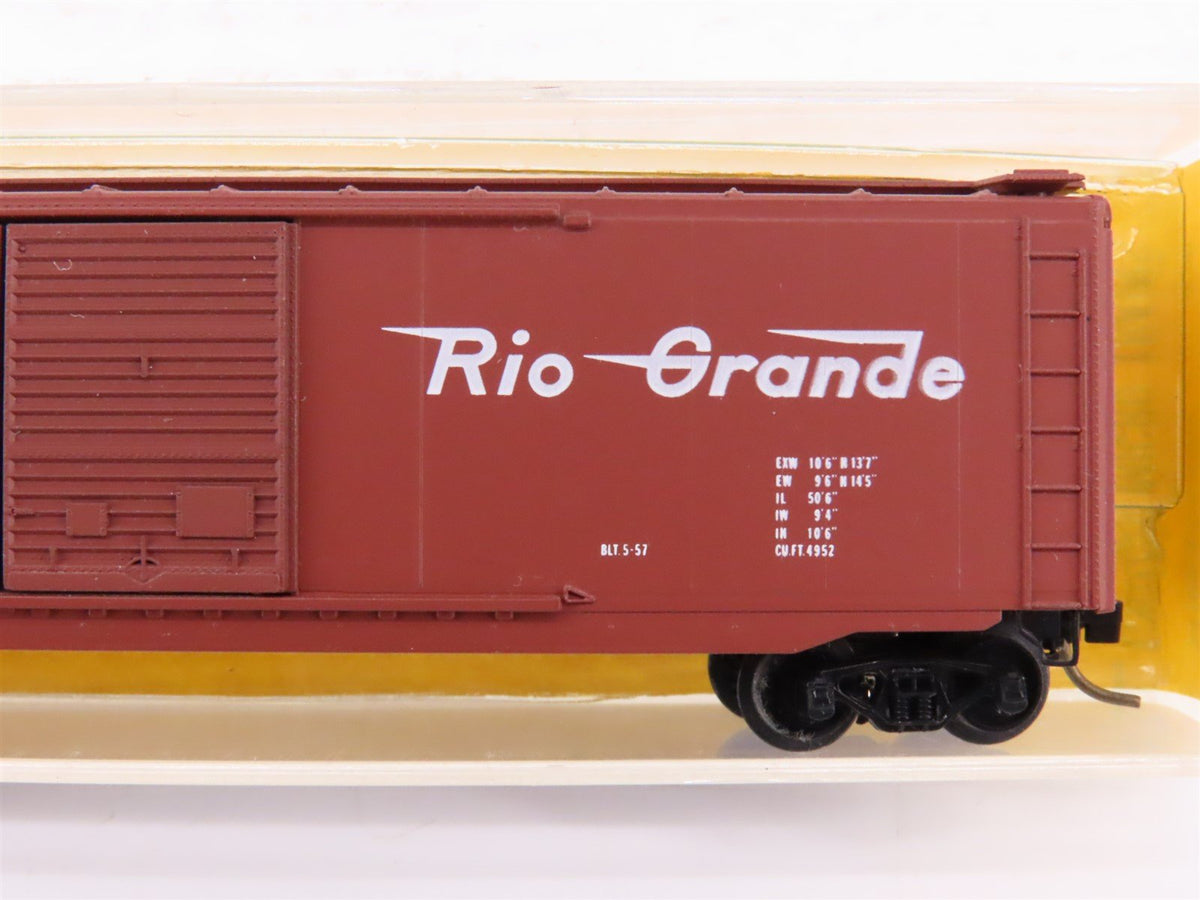 N Scale Kadee Micro-Trains MTL 34105-1 D&amp;RGW Rio Grande 50&#39; Box Car #63555