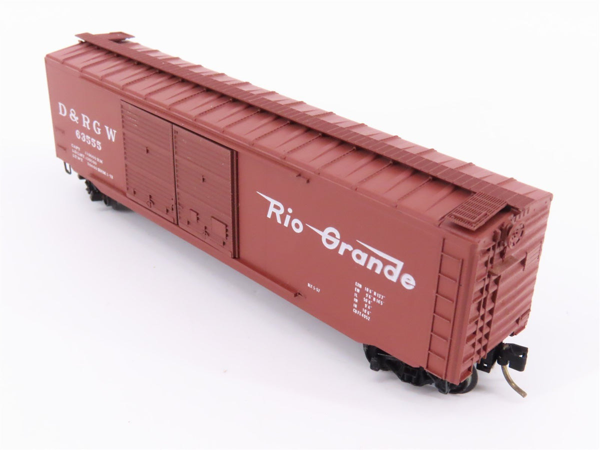 N Scale Kadee Micro-Trains MTL 34105-1 D&amp;RGW Rio Grande 50&#39; Box Car #63555