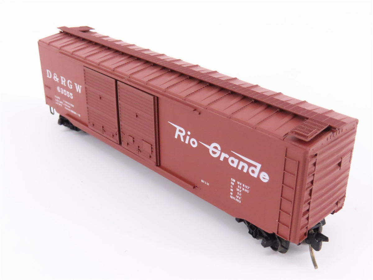 N Scale Kadee Micro-Trains MTL 34105-1 D&amp;RGW Rio Grande 50&#39; Box Car #63555