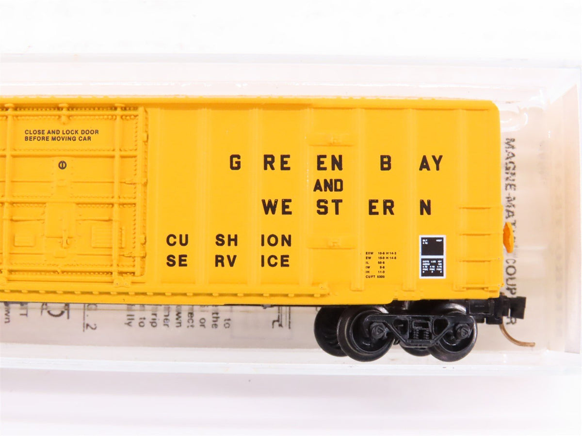 N Scale Kadee Micro-Trains MTL 27080 GBW Green Bay Western 50&#39; Box Car #7365