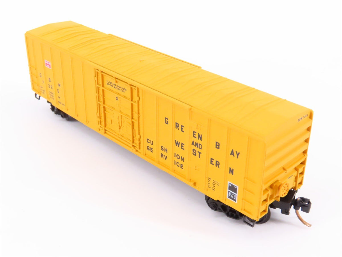 N Scale Kadee Micro-Trains MTL 27080 GBW Green Bay Western 50&#39; Box Car #7365