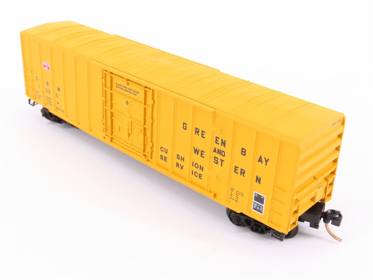 N Scale Kadee Micro-Trains MTL 27080 GBW Green Bay Western 50&#39; Box Car #7365