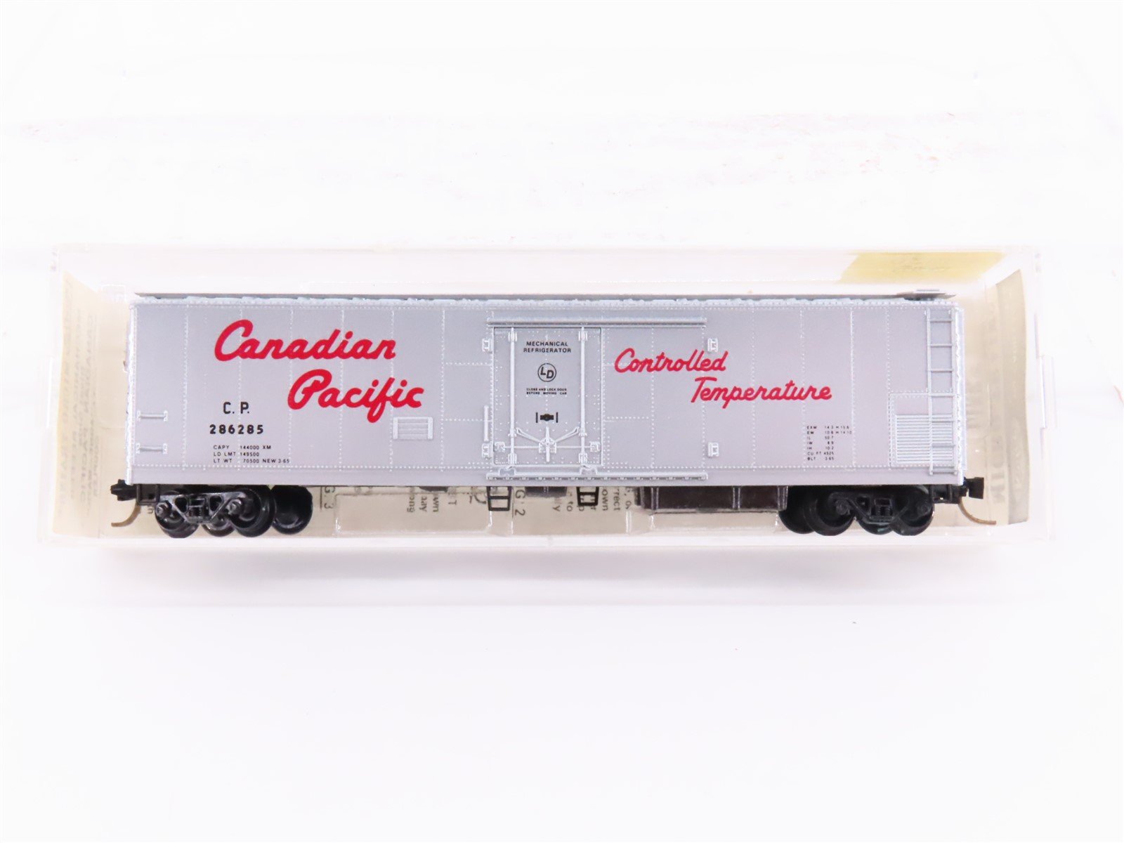 N Scale Kadee Micro-Trains MTL 69030 CP Canadian Pacific Railroad Reefer #286285