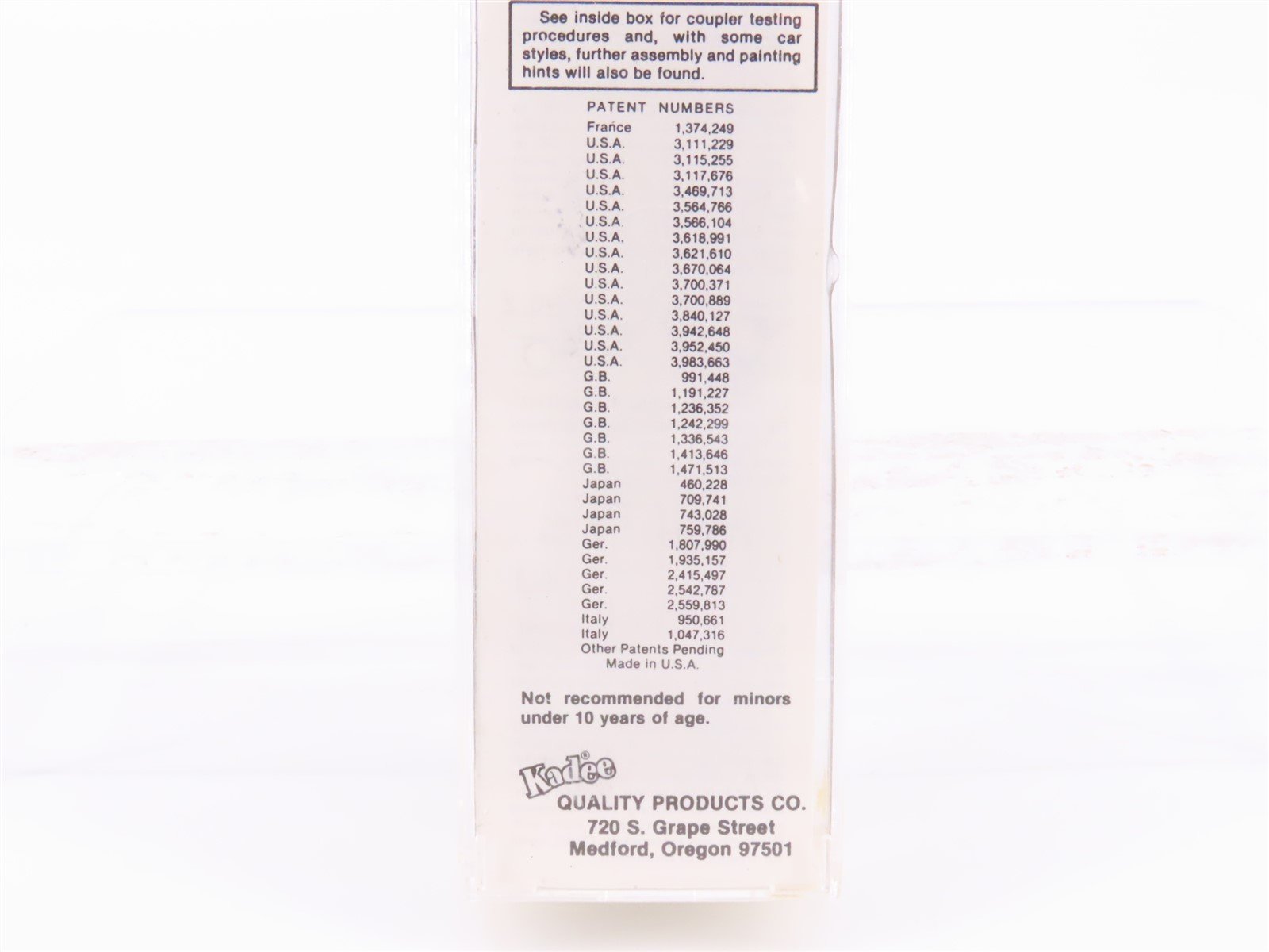 N Scale Kadee Micro-Trains MTL 69030 CP Canadian Pacific Railroad Reefer #286285