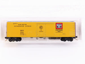 N Kadee Micro-Trains MTL 69040 BREX Burlington Route Mechanical Reefer #5064