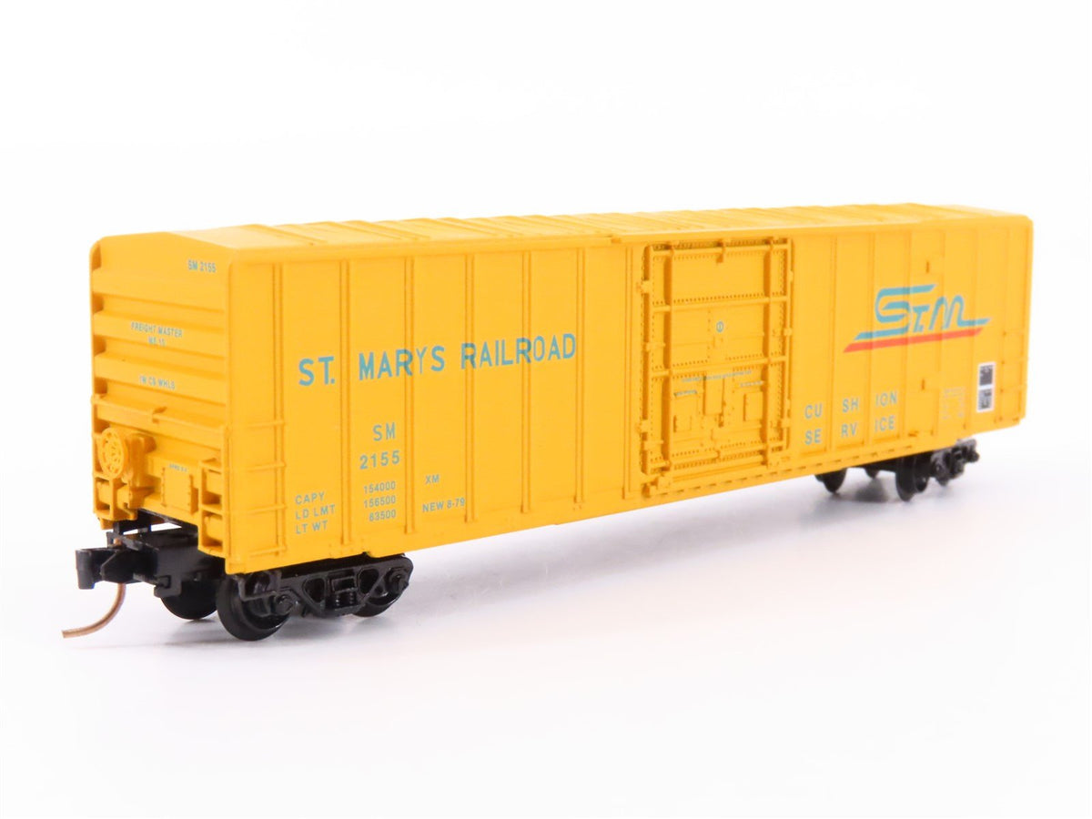 N Scale Kadee Micro-Trains MTL 27130 SM St Mary&#39;s Railroad 50&#39; Box Car #2155