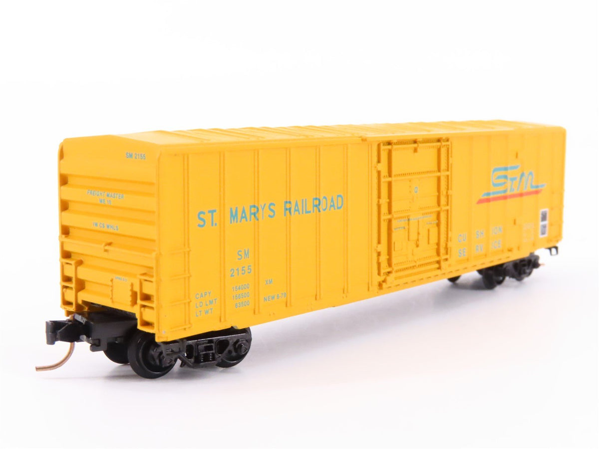 N Scale Kadee Micro-Trains MTL 27130 SM St Mary&#39;s Railroad 50&#39; Box Car #2155