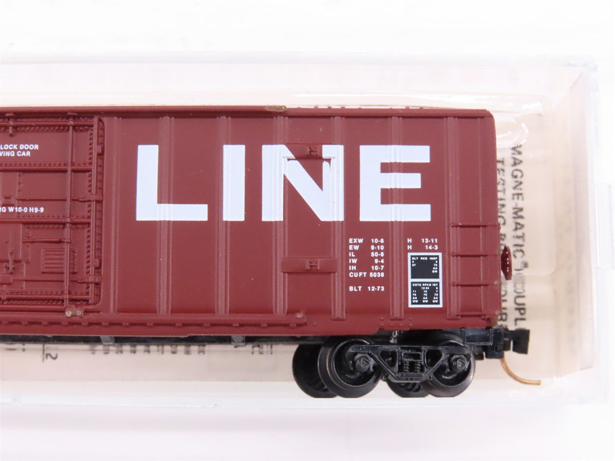 N Scale Kadee Micro-Trains MTL 27060 SOO Line 50&#39; Plug Door Box Car #17495