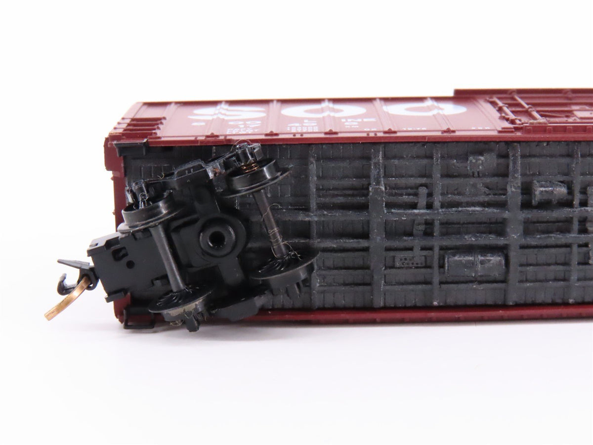 N Scale Kadee Micro-Trains MTL 27060 SOO Line 50&#39; Plug Door Box Car #17495