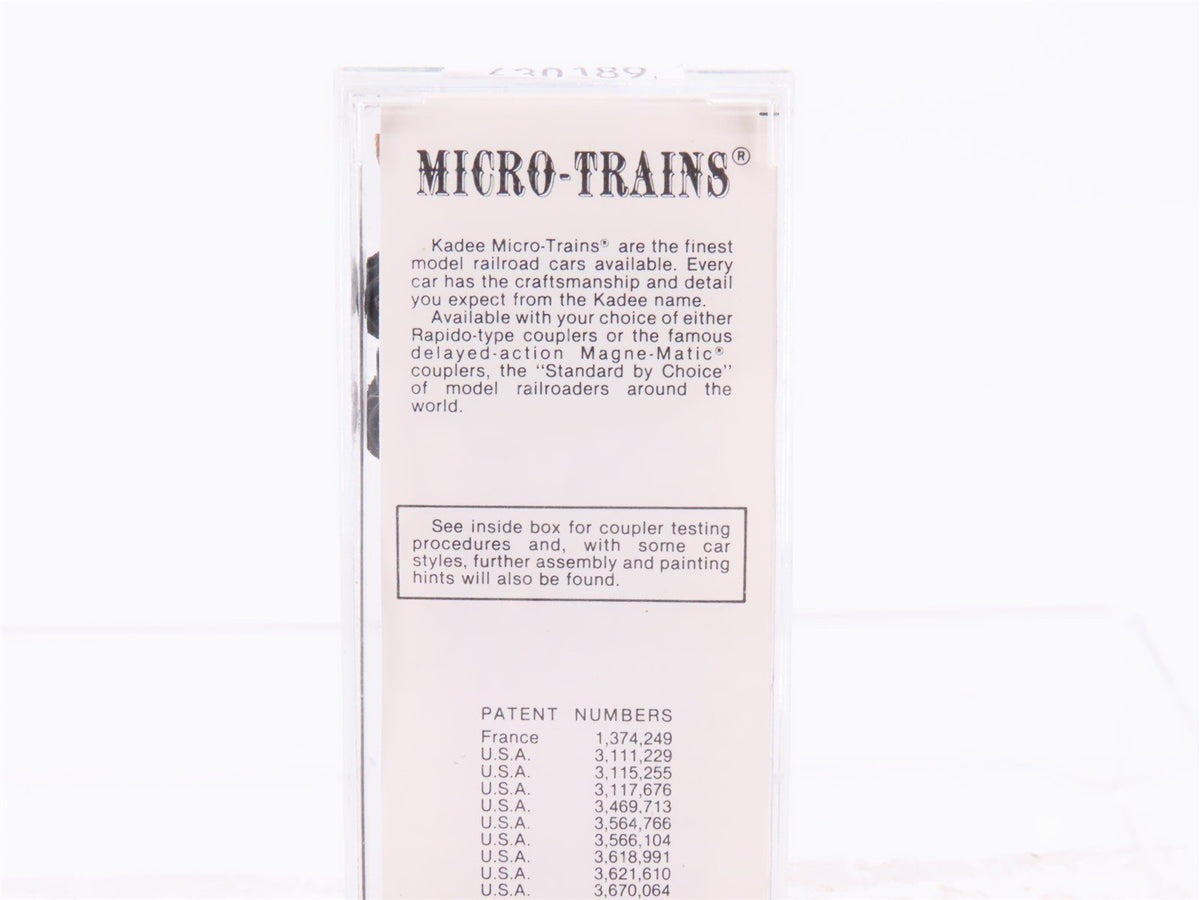 N Scale Kadee Micro-Trains MTL 27060 SOO Line 50&#39; Plug Door Box Car #17495