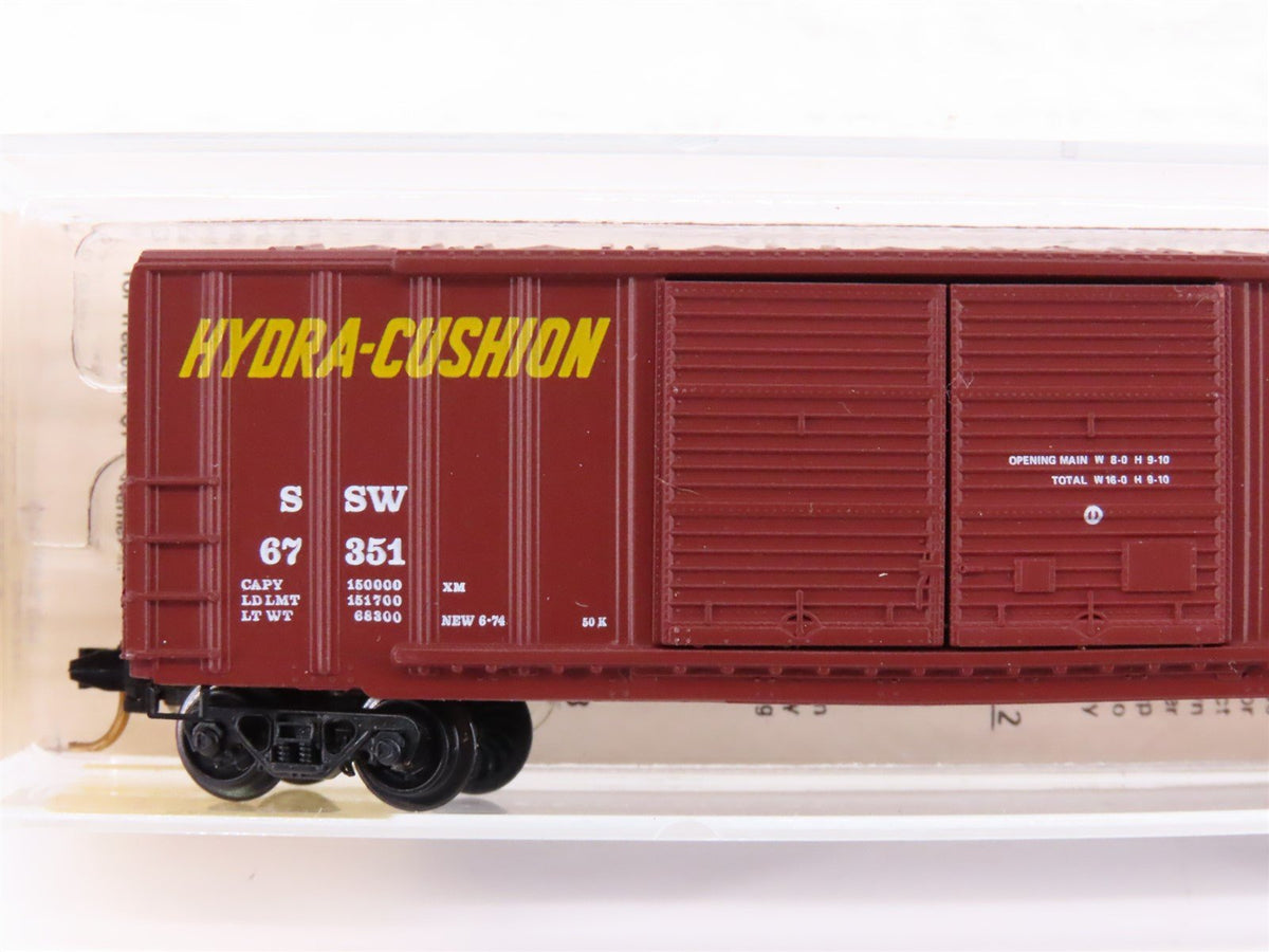 N Scale Kadee Micro-Trains MTL 30060 SSW Cotton Belt 50&#39; Box Car #67351