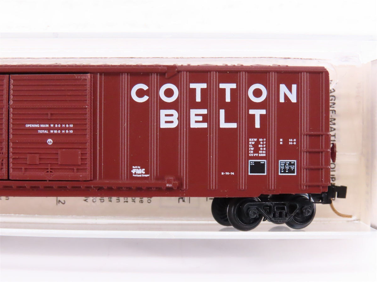 N Scale Kadee Micro-Trains MTL 30060 SSW Cotton Belt 50&#39; Box Car #67351