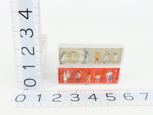 Lot of 10 HO Preiser Spectators, Seated People, Children & More Figure Packs