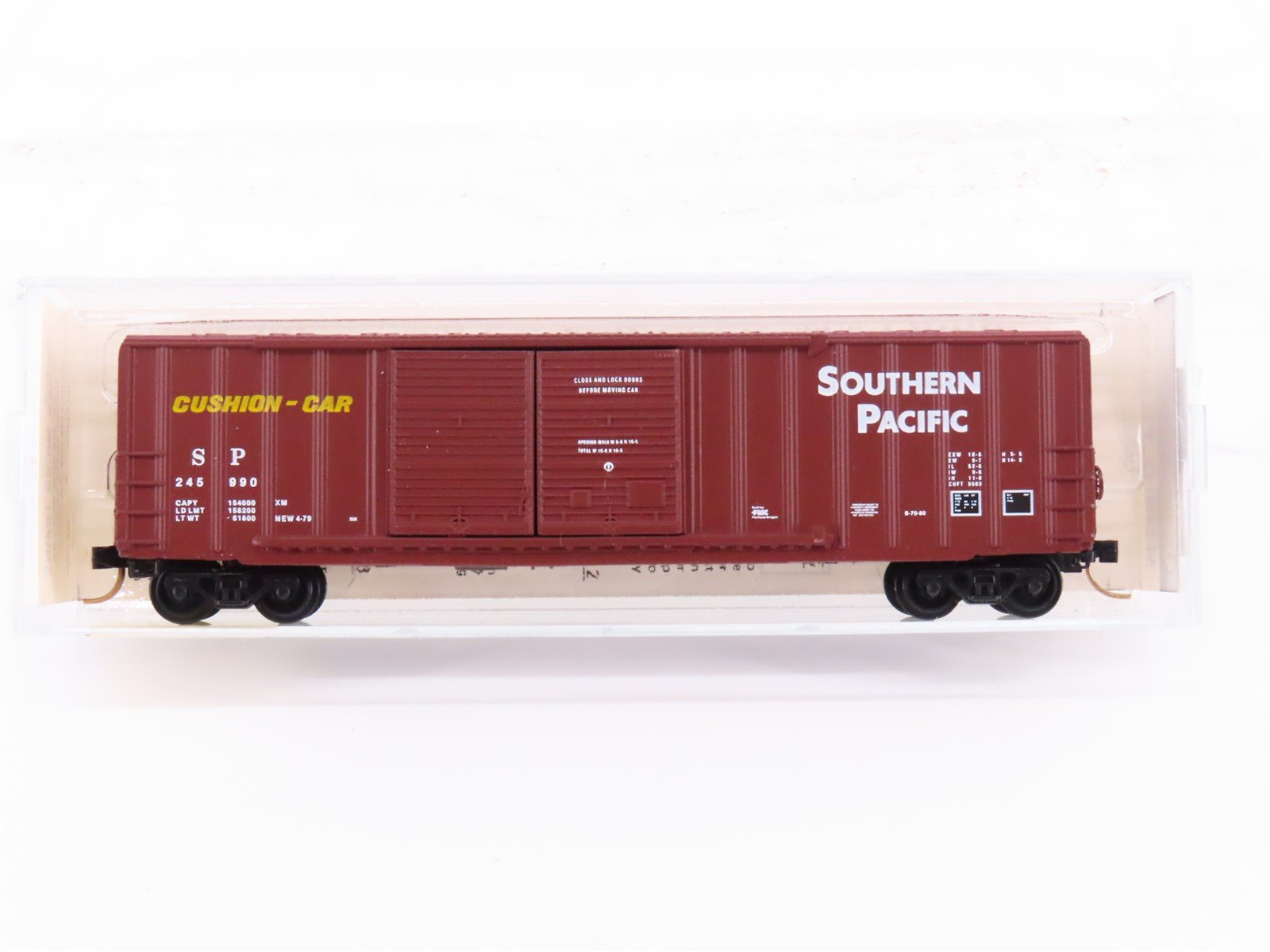 N Scale Kadee Micro-Trains MTL 30052 SP Southern Pacific 50' Box Car #245990